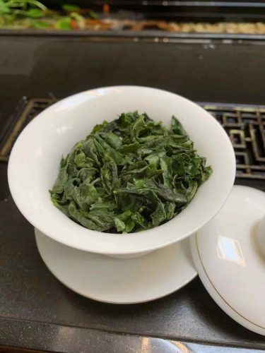 I bought this Ti Kwan Yin Oolong Tea to share with friends