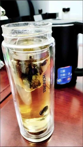 I’m seriously in love with this Chrysanthemum Oolong Tea!